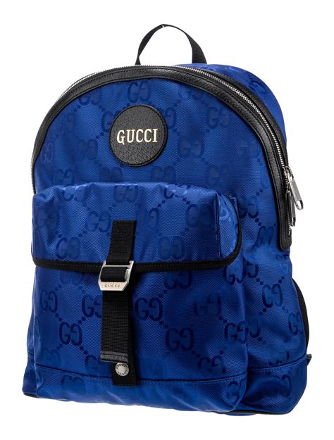 real gucci nylon backpack